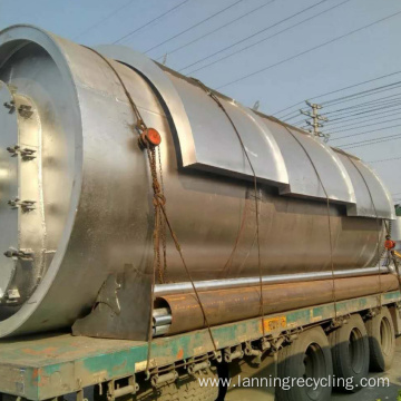 Lanning waste tires pyrolysis plants